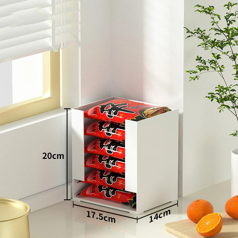 Multi Functional Instant Noodle Storage Box Organizer Ramen
