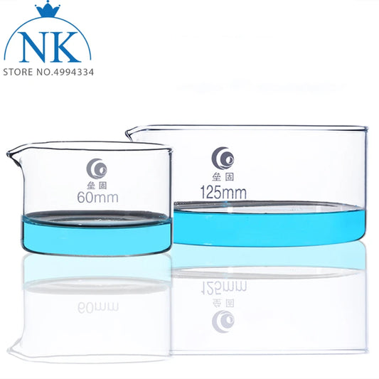 1pc High Borosilicate Glass Crystallizing Dish Circular Dish