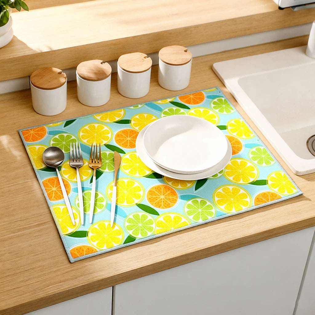 Pack Dish Drying Mat 38 50cm Ultra Absorbent