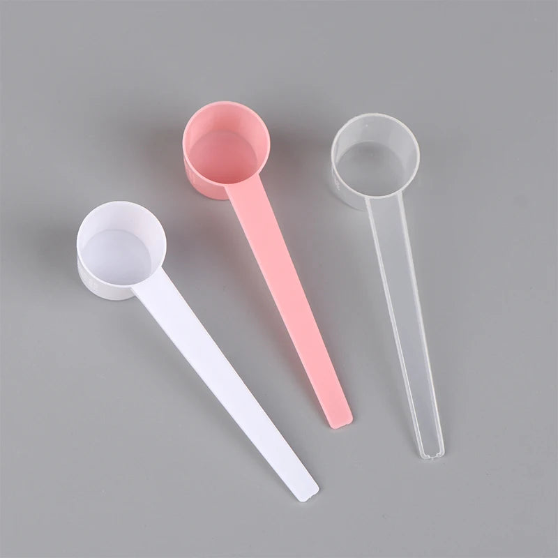 10pcs 5g Plastic Measuring Spoons Scoops Coffee Protein