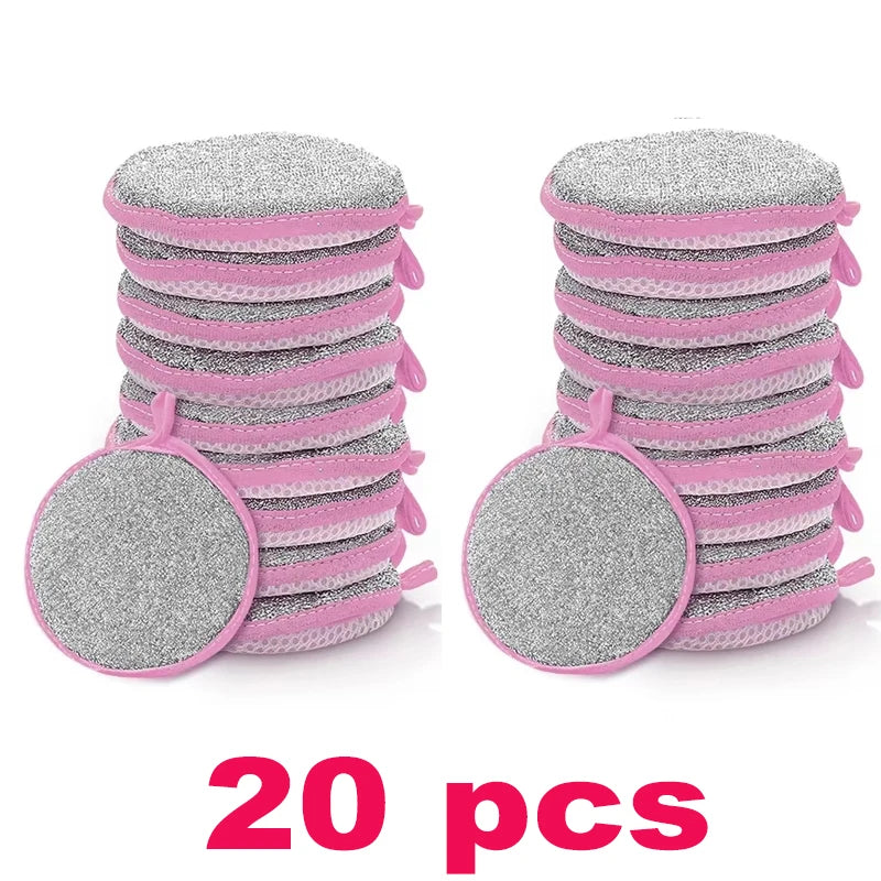 Dish Washing Sponge Dishwashing Magic Sponges Cloth Double-Sided