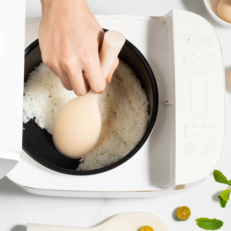 1pcs Food Grade Silicone Rice Spoon Non-Stick Cooking