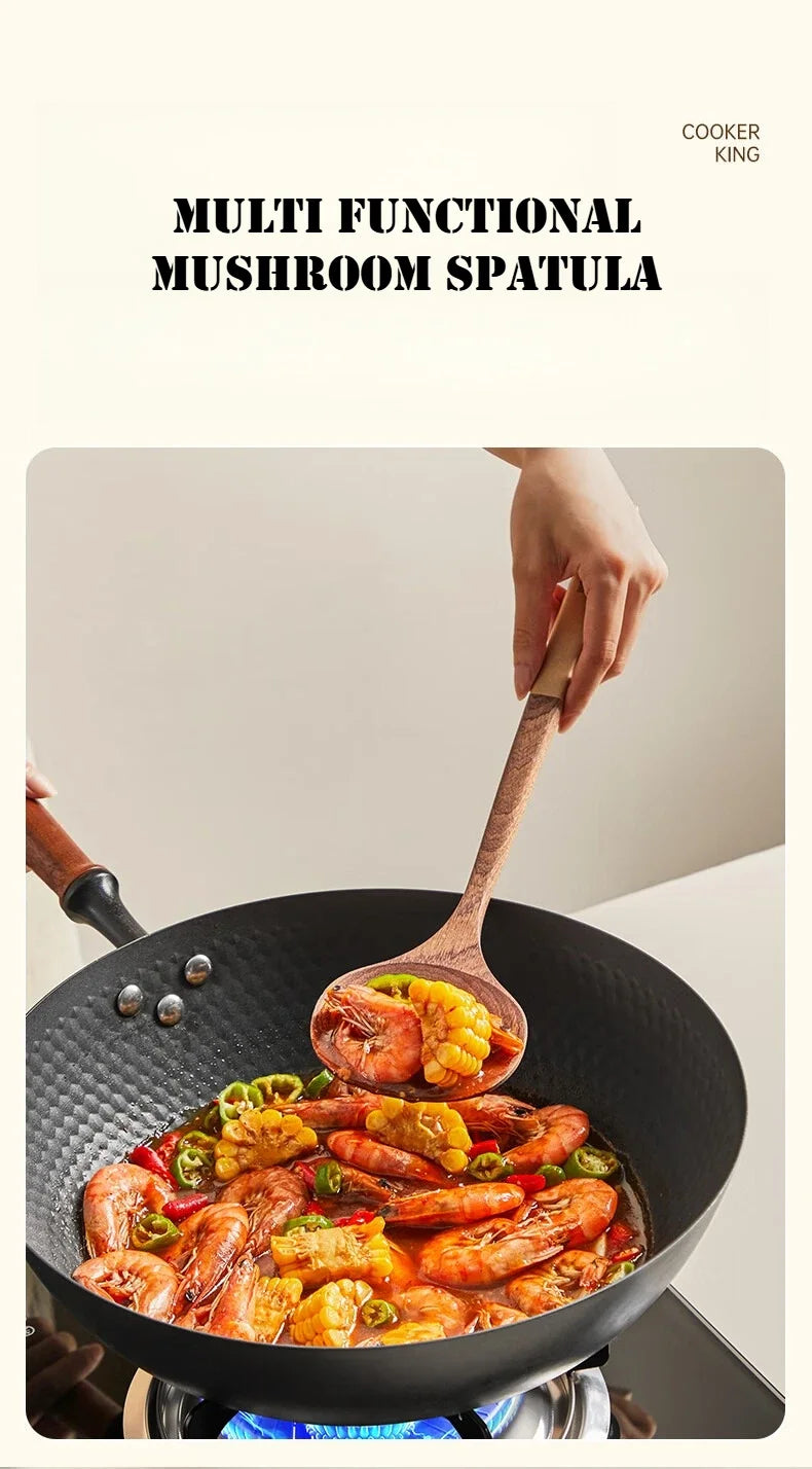 Cooker King 35cm Mushroom Shaped Frying Spatula Cooking