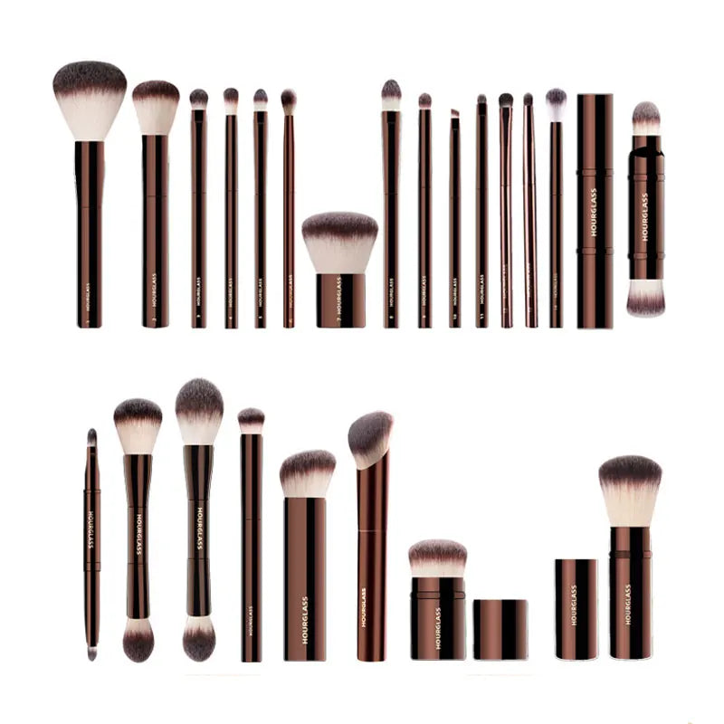 23pcs/Set Hg Metal Makeup Brushes Powder Foundation Blusher