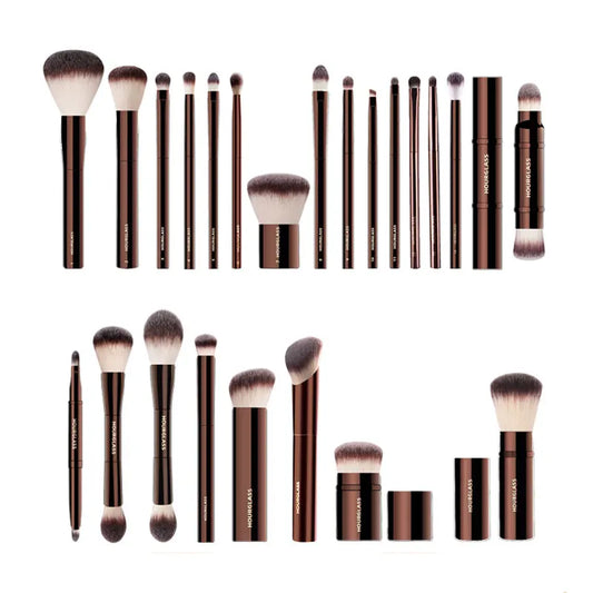 23pcs/Set Hg Metal Makeup Brushes Powder Foundation Blusher