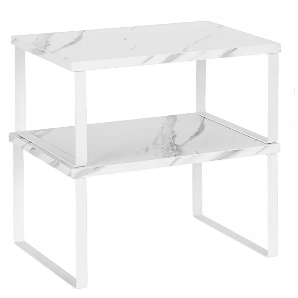 Space-Saving Countertop Organizer Office Closet Stackable Closet