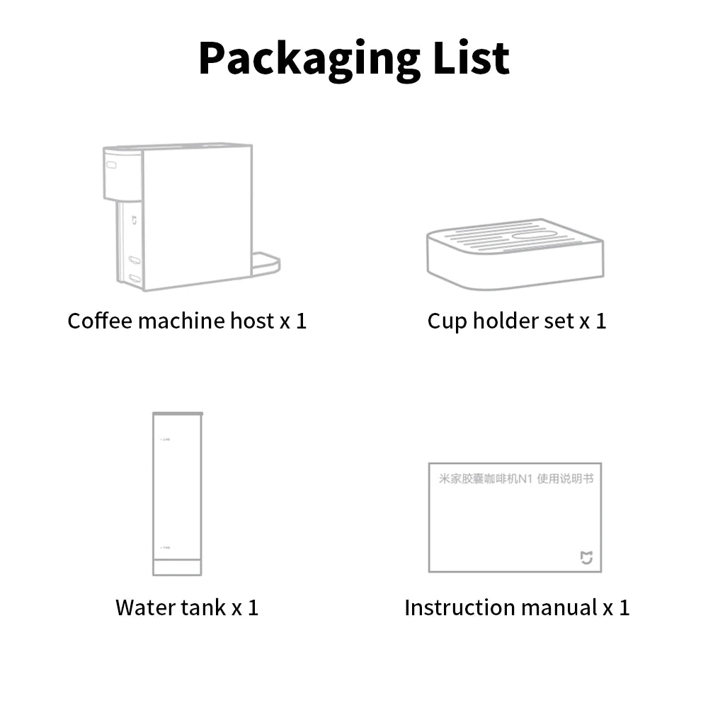 Mijia Capsule Coffee Machine N1 Coffee Maker S1301