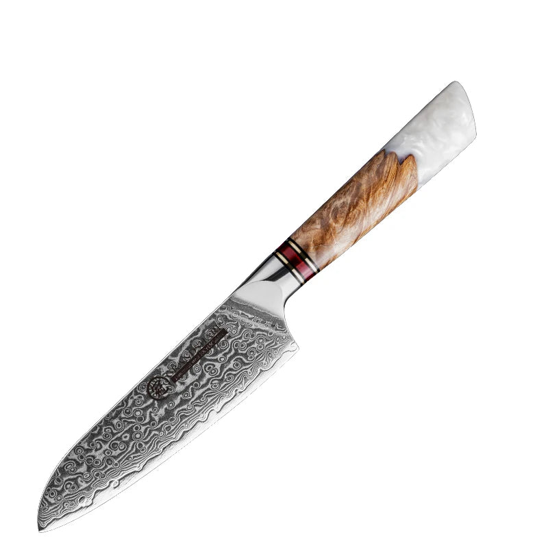 Grandsharp 1-4 Pieces Knife Damascus Steel 10cr15c0mov Steel