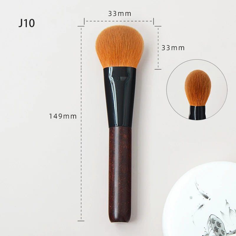 Soft Tiny Tips Goat Hair Handmade Makeup Brush