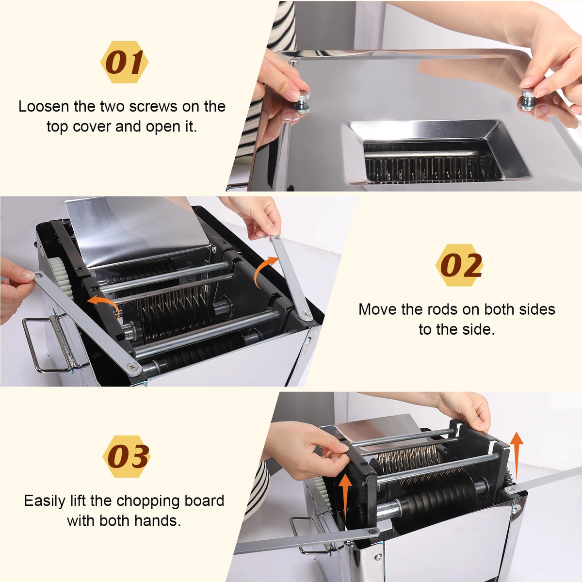Commercial 850w Stainless Steel Electric Meat Slicer Meat