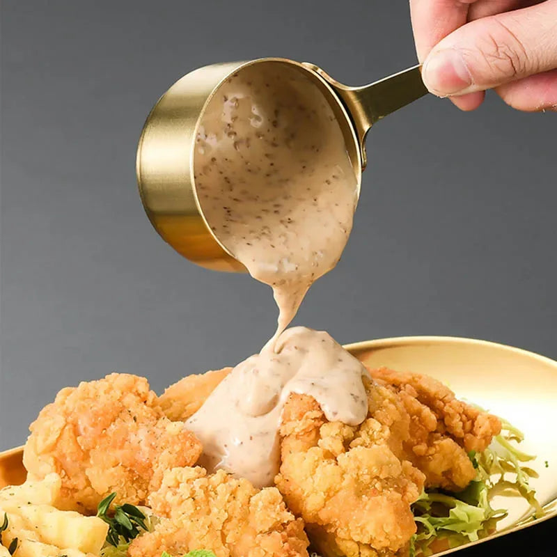 60/80/100ml Sauce Pan Pot Stainless Steel Nonstick Milk