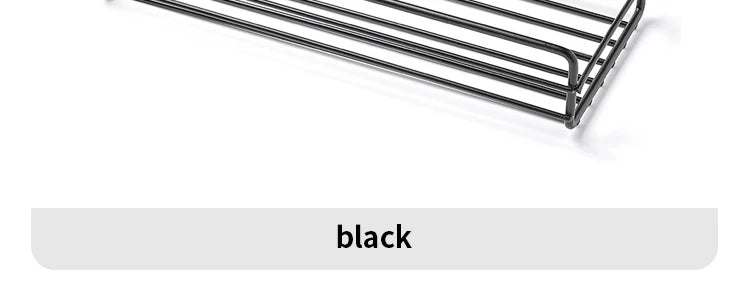 Bathroom Storage Rack Organizer Shelf Black Shelves Corner
