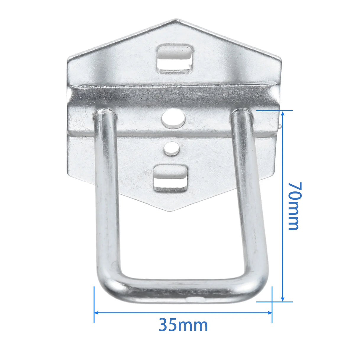 Wall Mounted Hook Hole Board Steel Hanger Storage