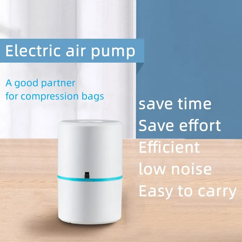 Pump Organizer Compressed Bag Electric Pump Travel Vacuum