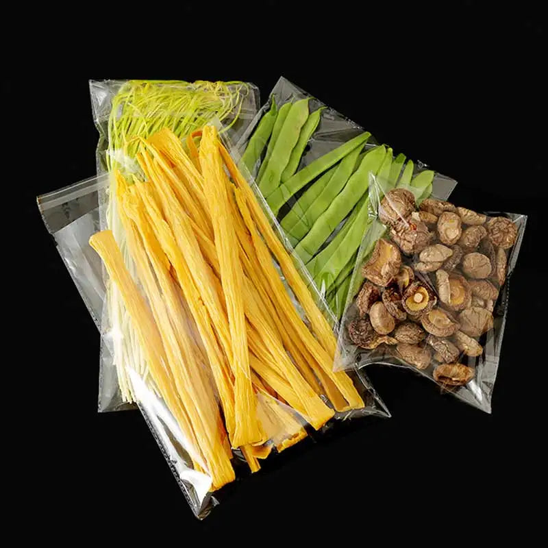 100-500pcs Clear Opp Self Adhesive Bags Transparent Plastic