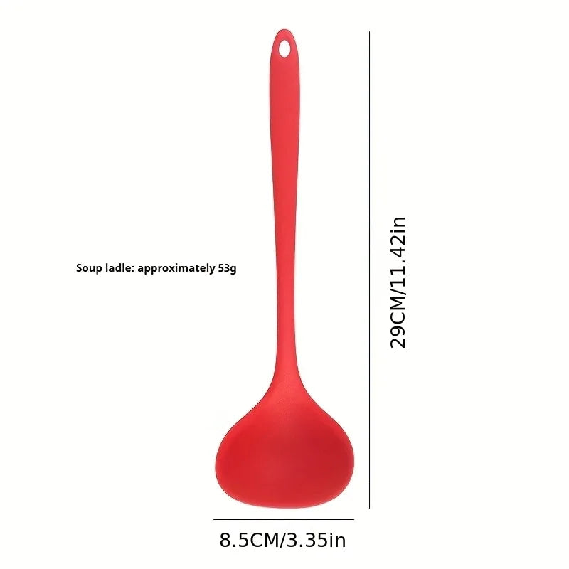 1/4/8pcs Silicone Cooking Utensils Utensils Non-Stick Cookware