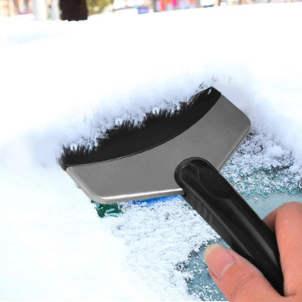 Stainless Steel Ice Scraper Snow Brush Windshield Ice