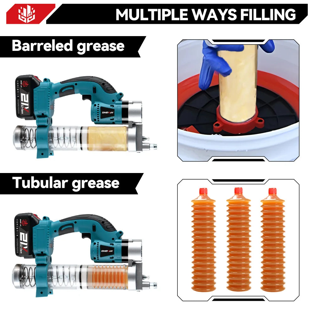 Onevan 69mpa 10000psl Electric Grease Gun Oil Injector