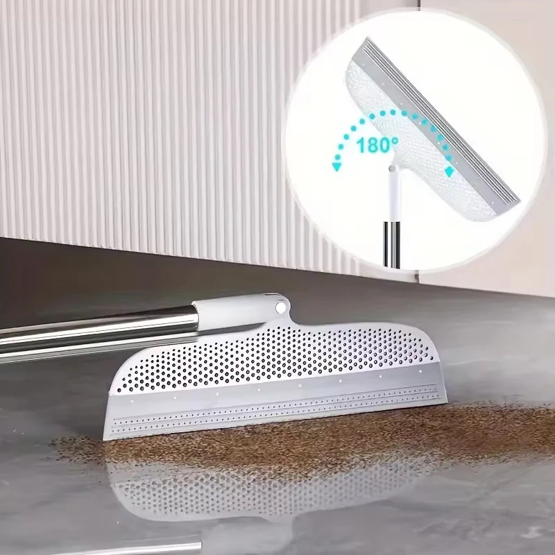 Silicone Scraper Broom Magic Wiper High Place Glass