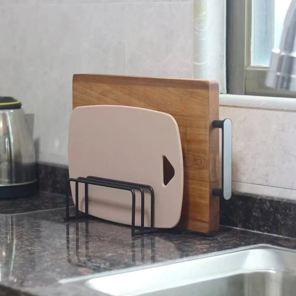 5-Tier Cutting Board Rack Carbon Steel Cutting Board