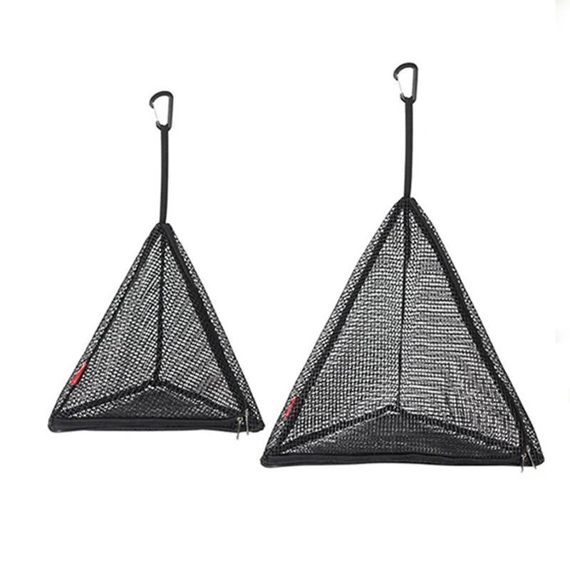 Outdoor Camping Hanging Net Foldable Storage Bag Cookware
