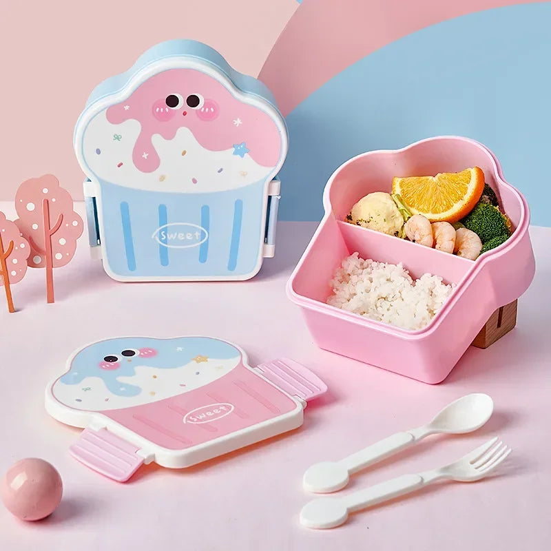 Kid Lunch Boxes Hamburger Bento Box Children Creative