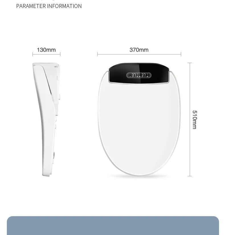 Hotel Smart Toilet Seat Cover Heating Ventilation Women