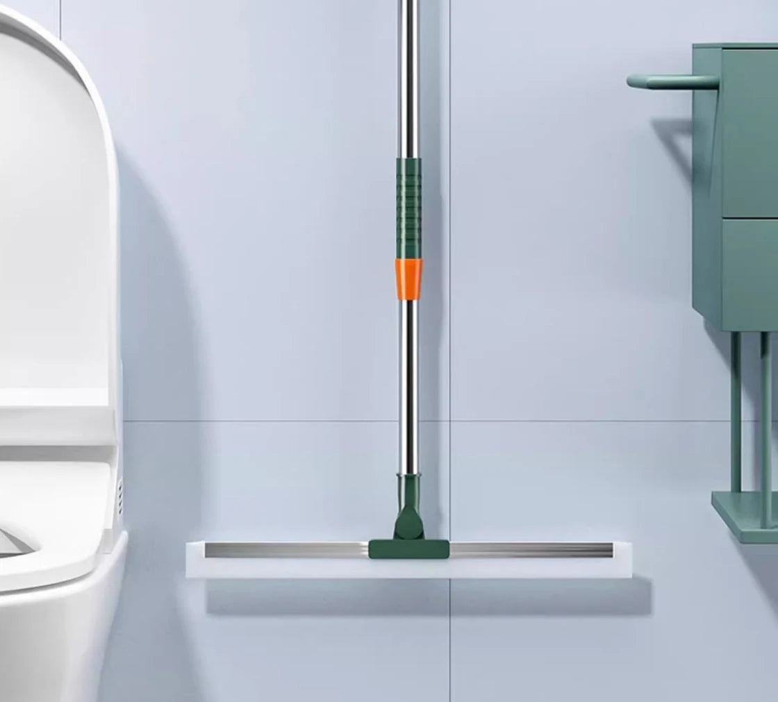 Silicone Scraper Broom Magic Wiper Floor Toilet Bathroom