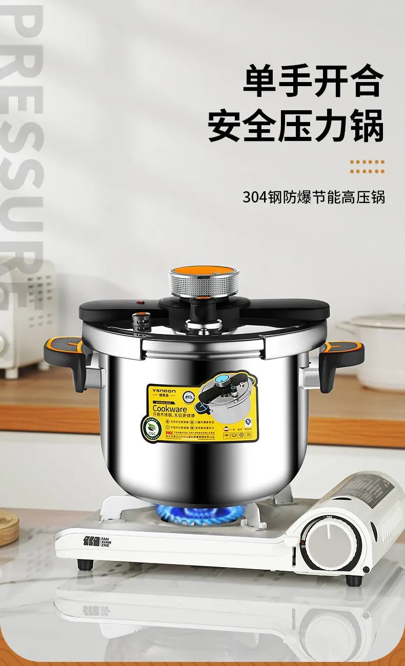 Stainless Steel Pressure Cooker Use - Small Size