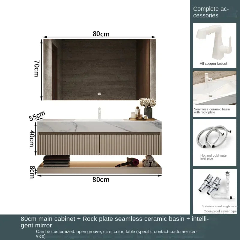 Combination Organisers Bathroom Cabinet Storage Basin Countertop