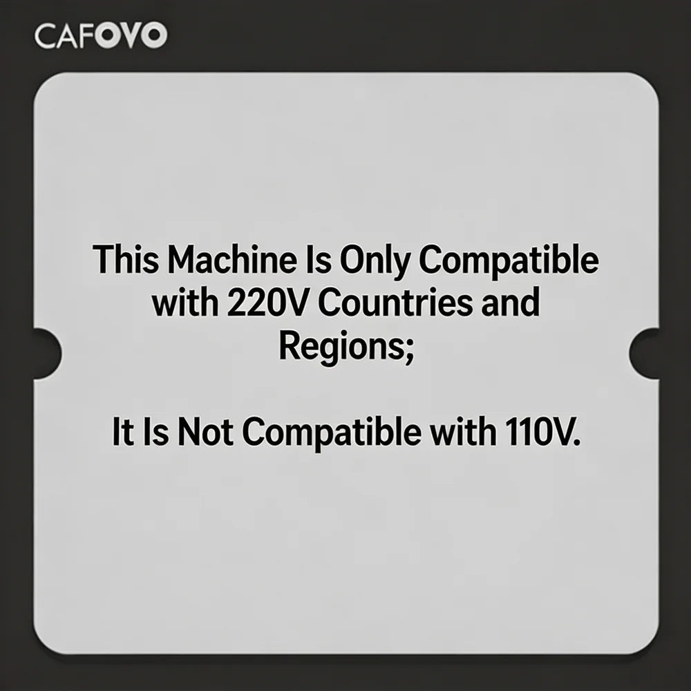 Cafovo E120 9bar Commercial Espresso Machine Boiler Ulka