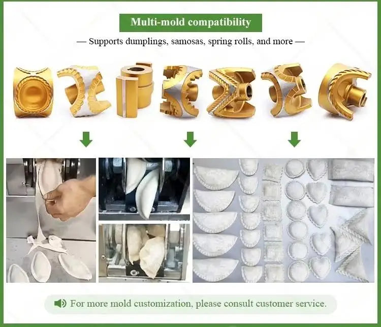 Commercial Automatic Dumpling Making Machine Chinese Restaurant
