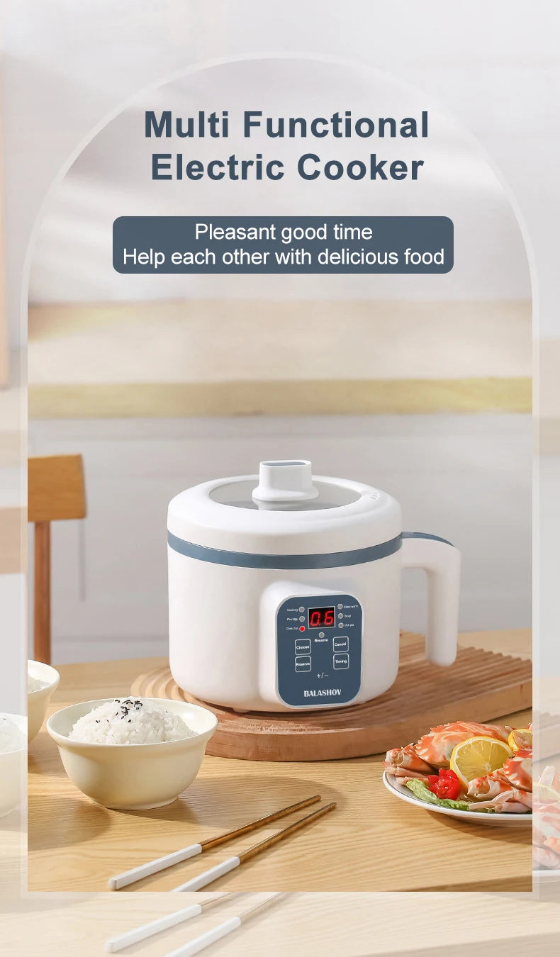 Electric Rice Cooker 110v/220v Multi Cooker Double Layer