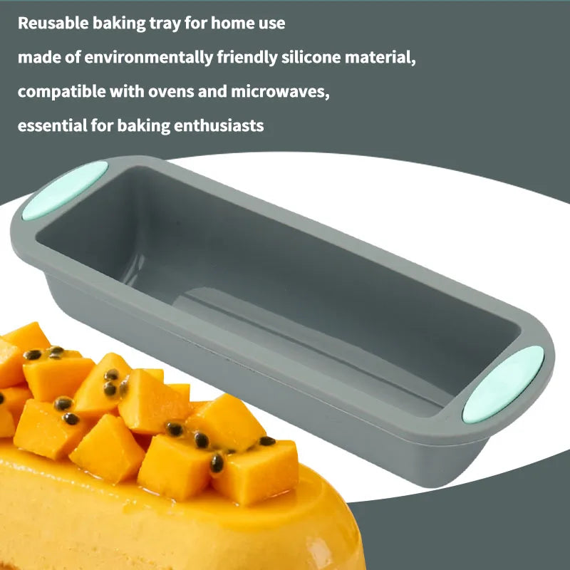 Silicone Loaf Pan Large Non-Stick Oven Dish Professional
