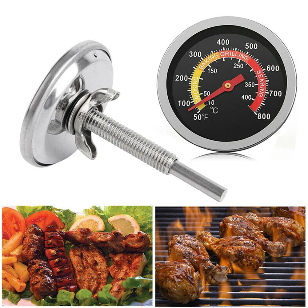 1pc Barbecue Thermometer Oven Temp Gauge 10 400
