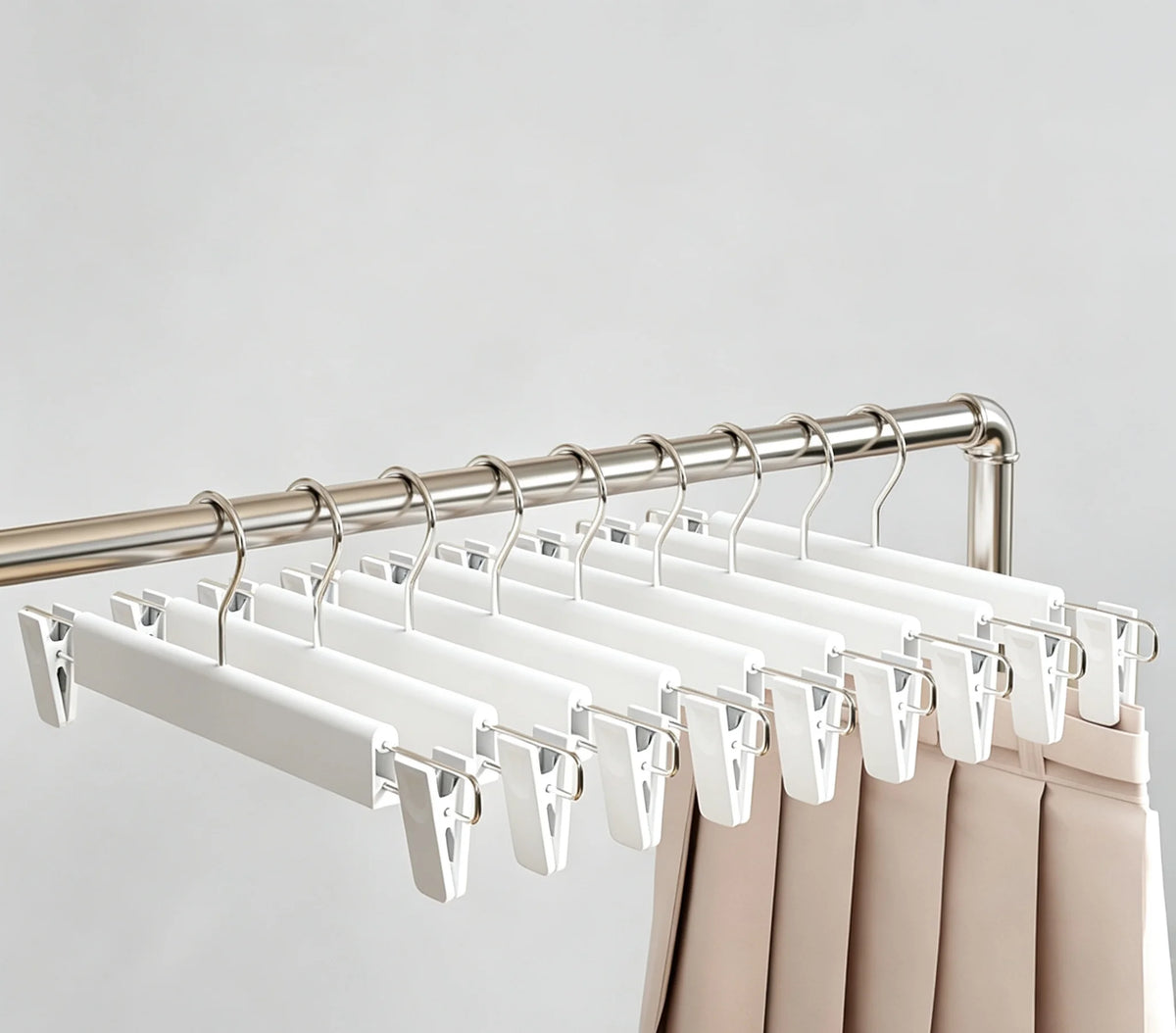 10-Piece Clothes Drying Rack / Sturdy Convenient Rack