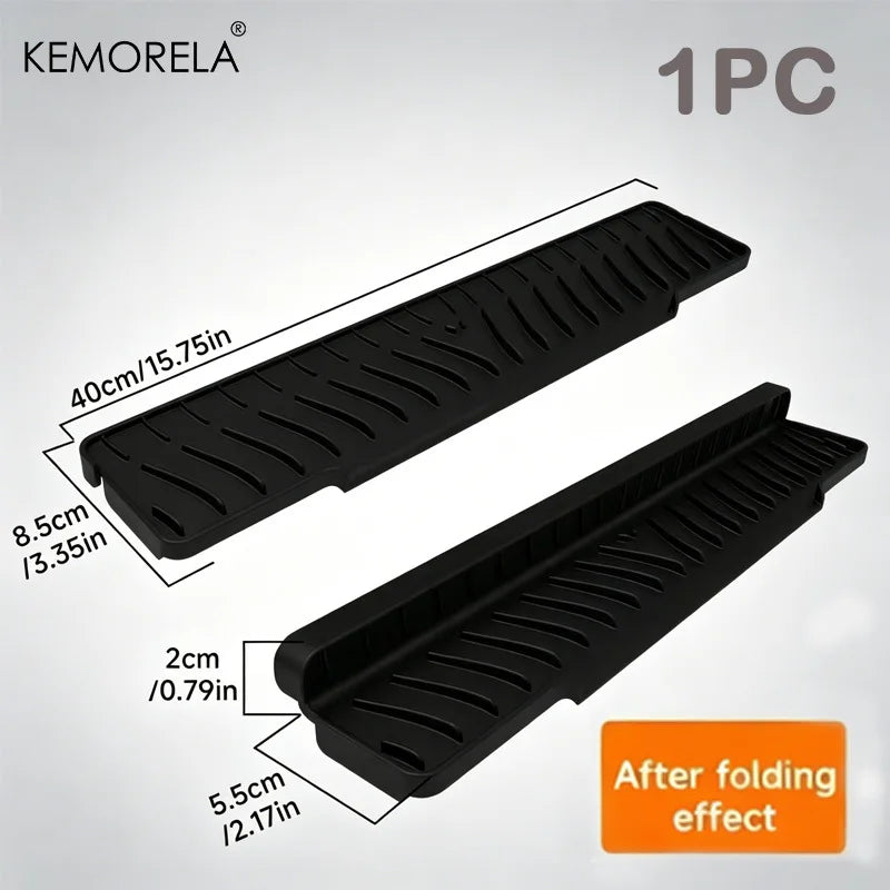 1pcs Faucet Silicone Mat Bathroom Anti-Slip Sink Drain
