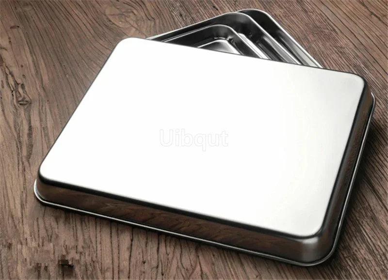 304 Stainless Steel Baking Tray Plate Bbq Tray