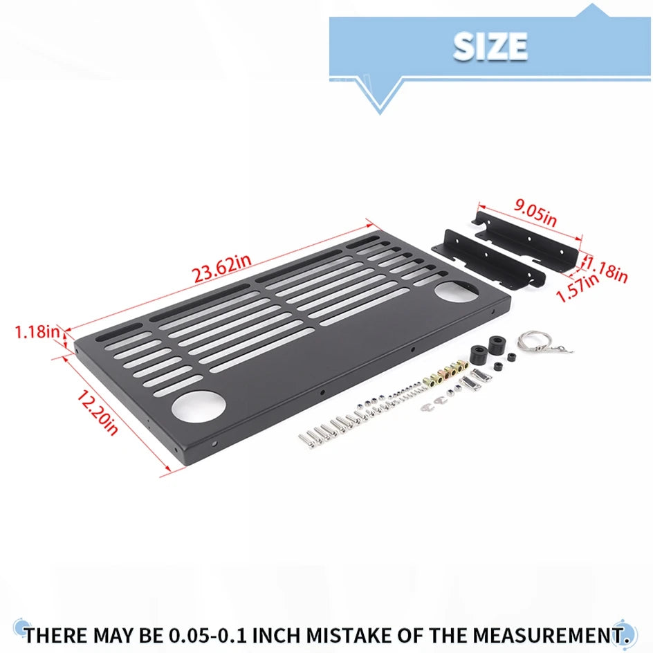 Tesin Car Rear Door Foldable Shelf Tailgate Table