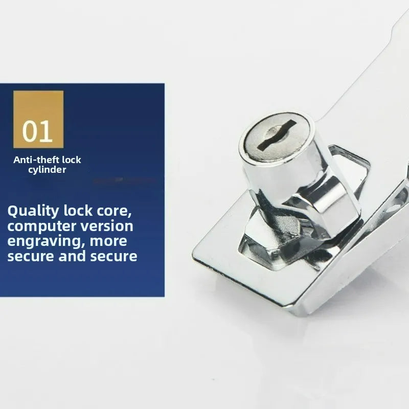 Extended Drawer Lock Refrigerator Cabinet Wooden Door Lock