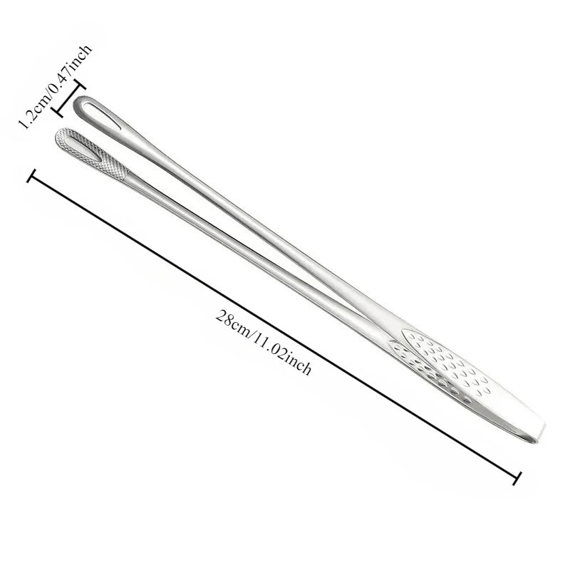 Tongs Stainless Steel Barbecue Tongs Clip Bbq Grill