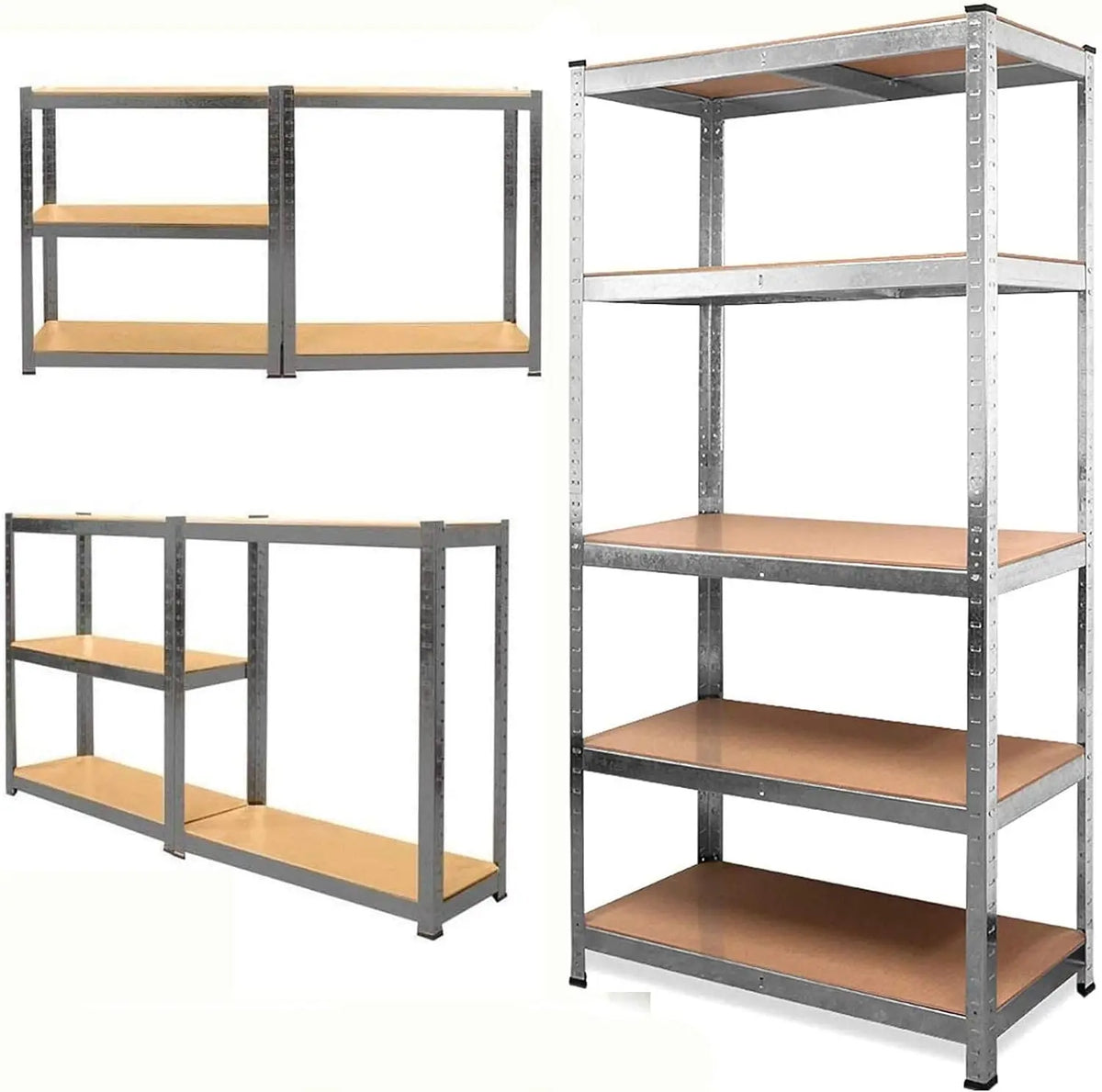 Vickyhome Heavyduty 5-Tier Adjustable Metal Shelving Unit 875kg