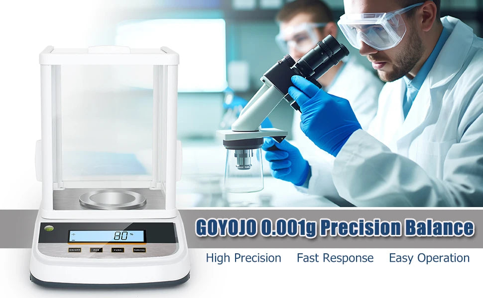 001g 500g Analytical Lab Balance Digital Scale Precision