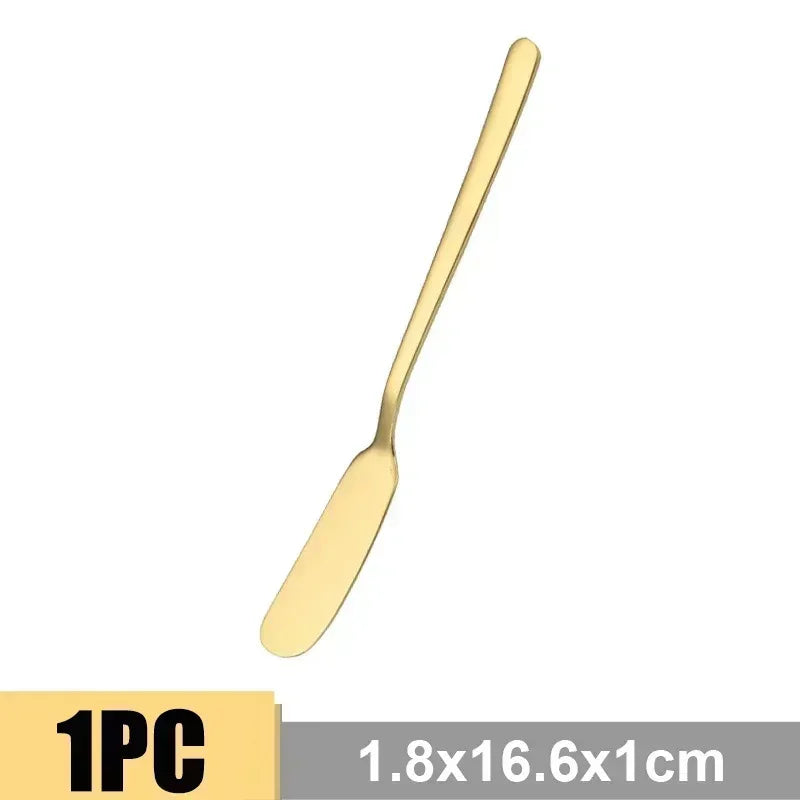 4/1pcs Butter Knifes Stainless Steel Cheese Cutter Knifes
