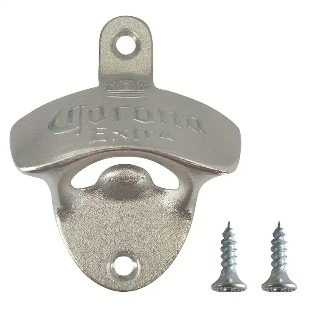 1/3pcs Corona Extra Wall Mounted Bottle Opener Screws