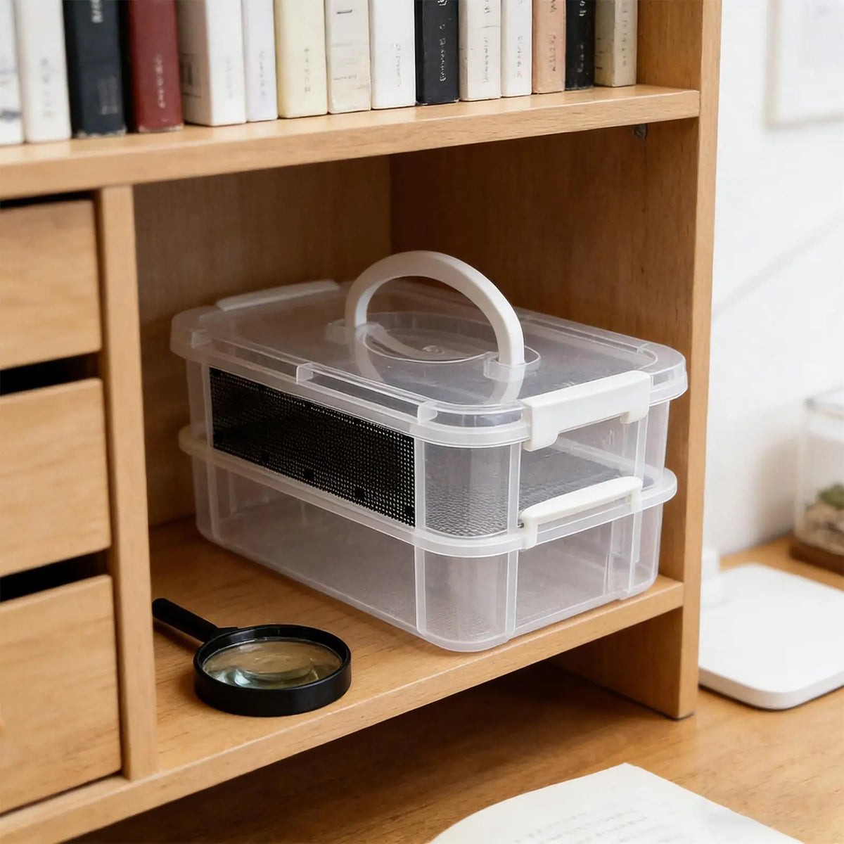 Mealworm Farm 2/3 Layer Clear Mesh Breeder Bin
