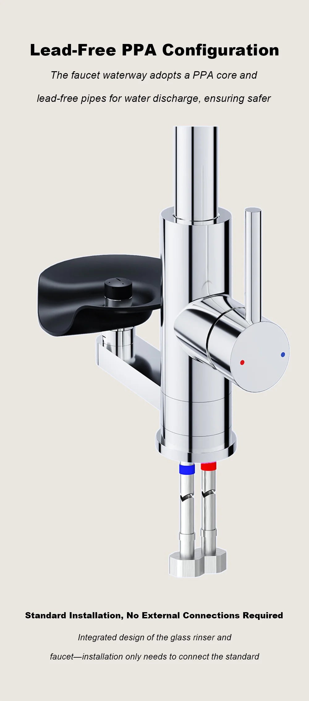 Multi Function Faucet Flying Rain Stream Nozzle Waterfall