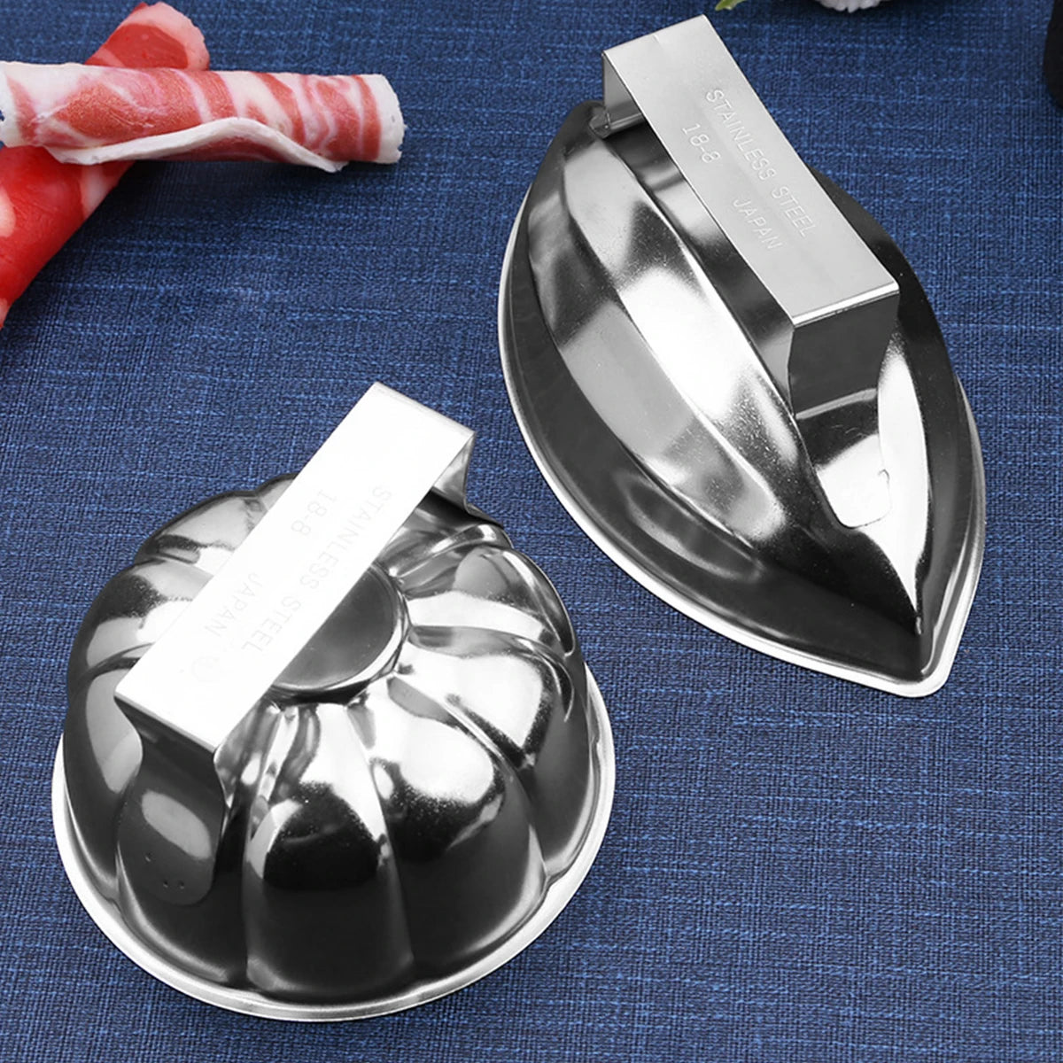Omurice Mold Japanese-Style 304 Stainless Steel Boat-Shaped