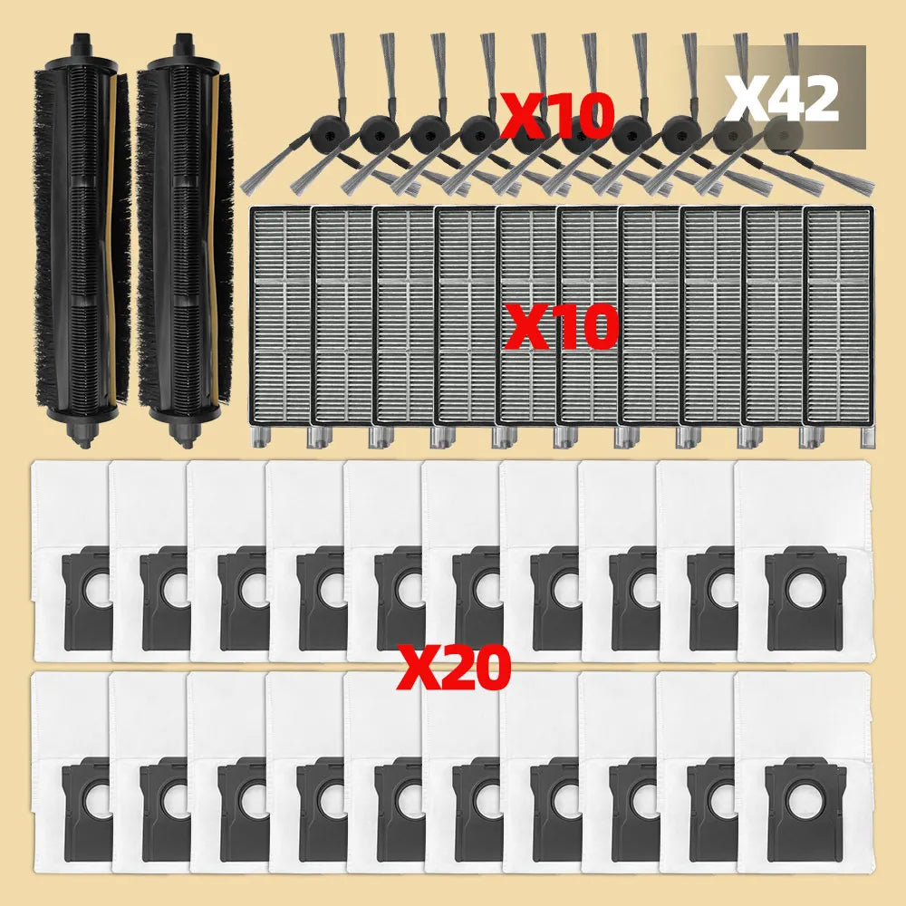 Compatible Mova Z50 Ultra Robot Vacuum Parts Main