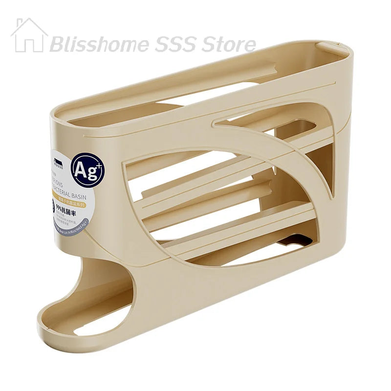 Layers Automatic Rolling Egg Holder Rack Fridge Egg